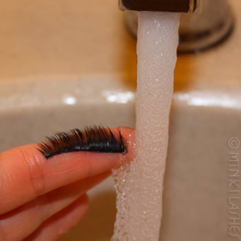 Washing Mink Eyelashes